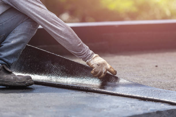 Professional Basement Waterproofing technician working in Lowell, IN